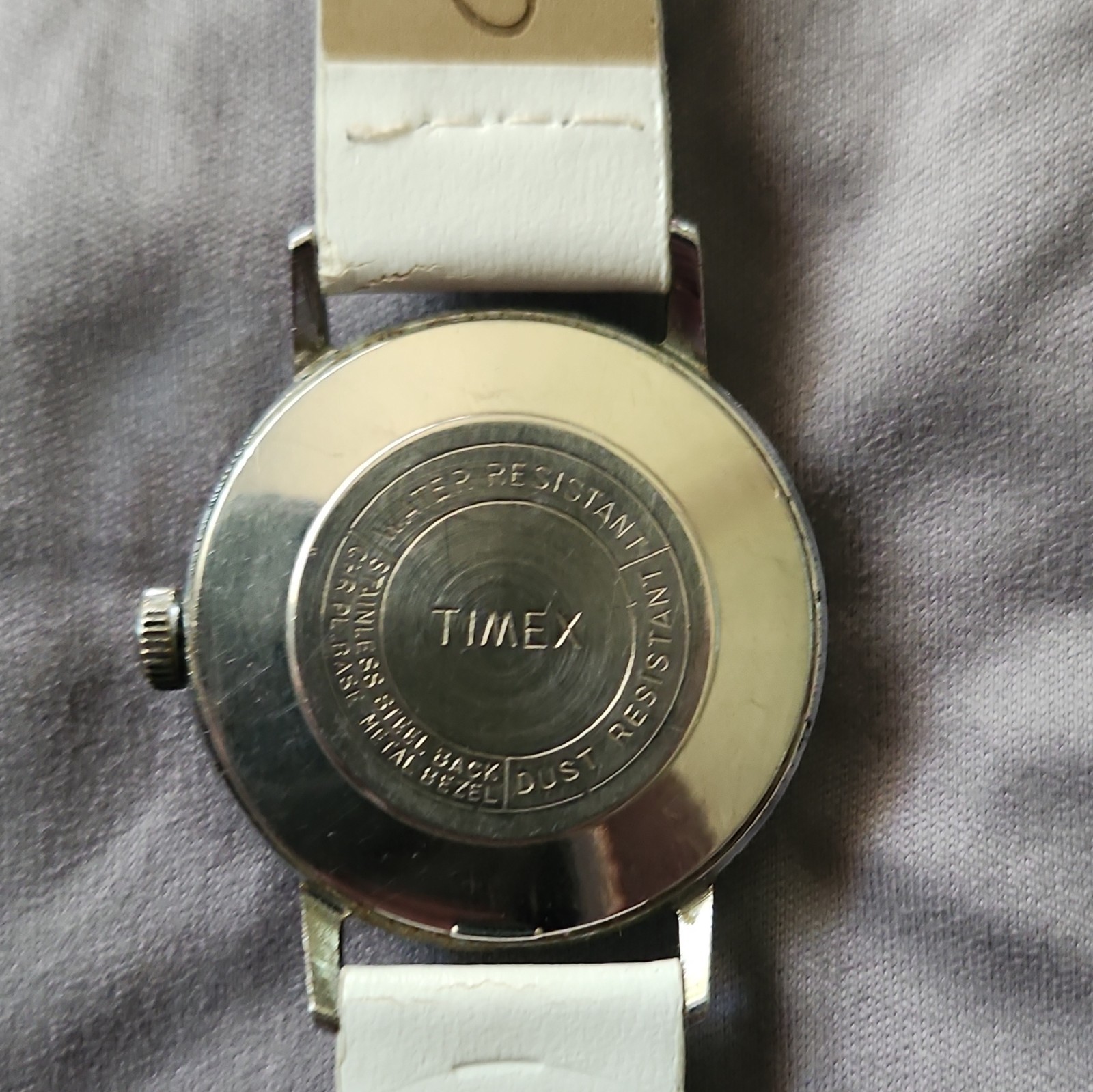 Rare Timex (Sprite) Vintage 1950s Mechanical (Manual Wind) WR Silver RUNNING