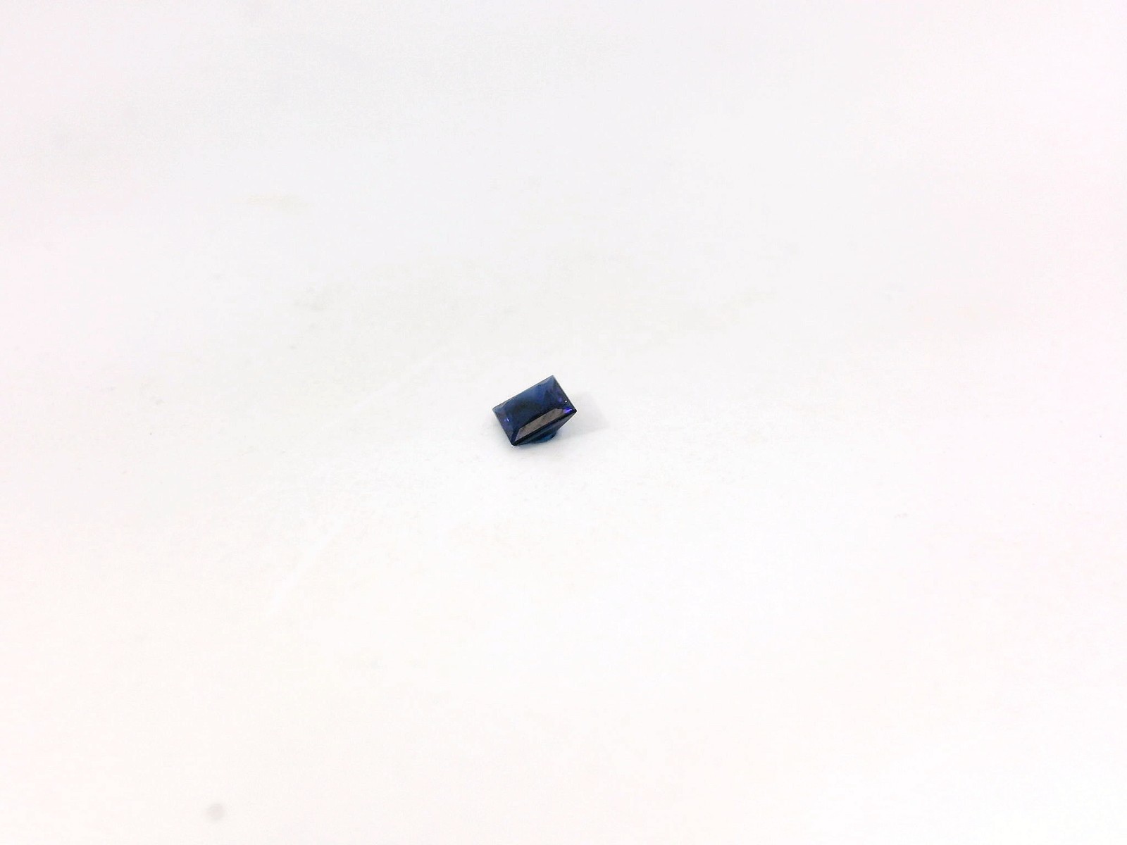 0.10ct Loose Princess Cut Dark Blue Genuine Sapphire Gemstone 2.5 mm