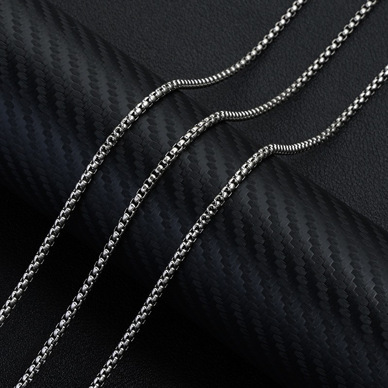 Gold Filled Twisted Rope Chain18K Plated Stainless Steel Jewelry Necklace Access