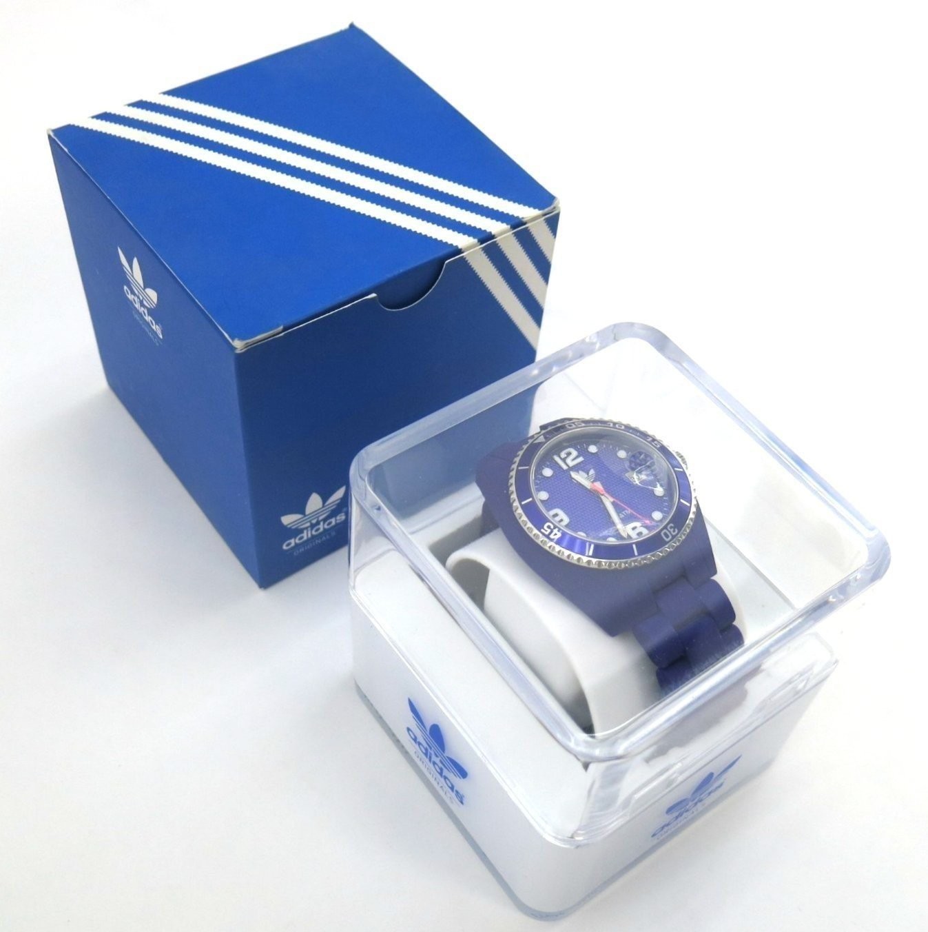 Brand New In Box Adidas Brisbane Purple Dial Purple Polyurethane Watch ADH6178