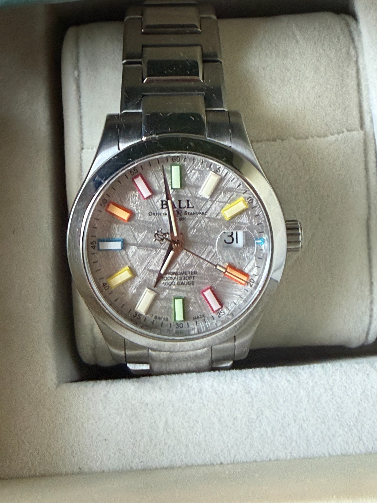 BALL Watch Engineer III Marvelight Chronometer 40mm – Meteorite Rainbow on Brace
