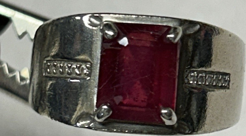 Designer Bangkok Ratnaraj Jewelers 925 Ring Band Size 9-9.5, 8.56g