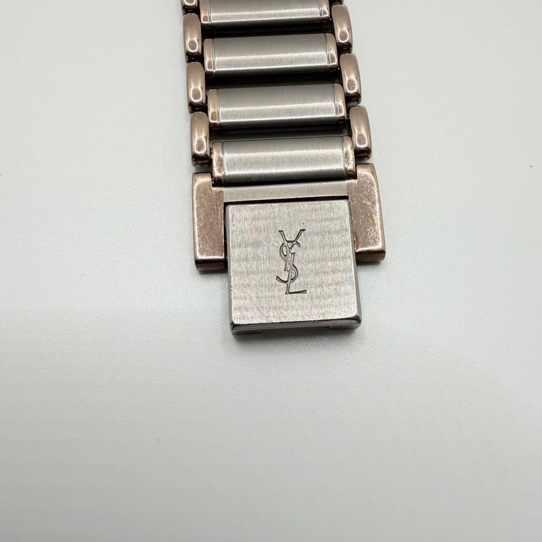Yves Saint Laurent 2202229061Y Watch Roman Silver Bronze Stainless Steel