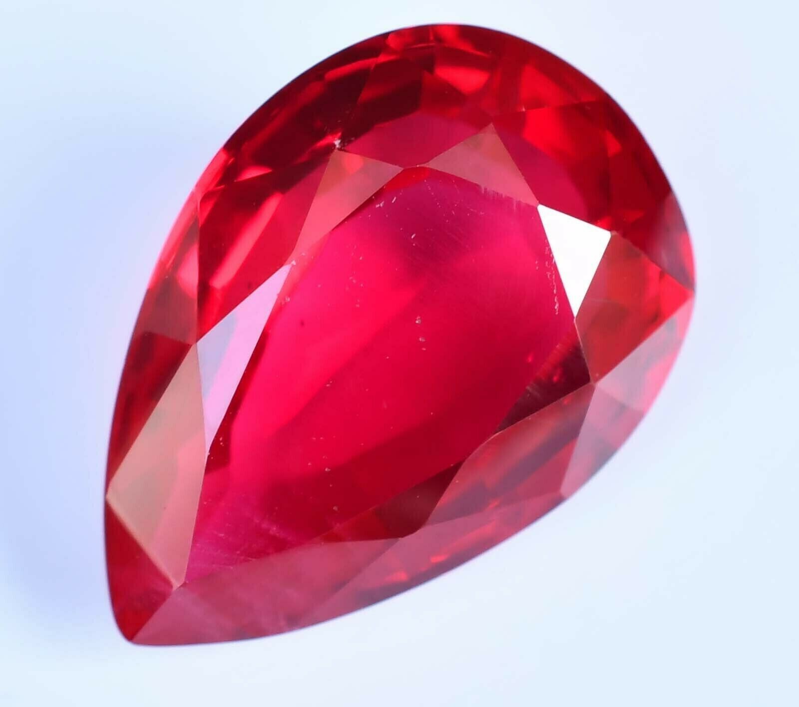 26.50 Ct Natural Blood Red Mozambique Ruby CERTIFIED Stunning Treated Gemstone