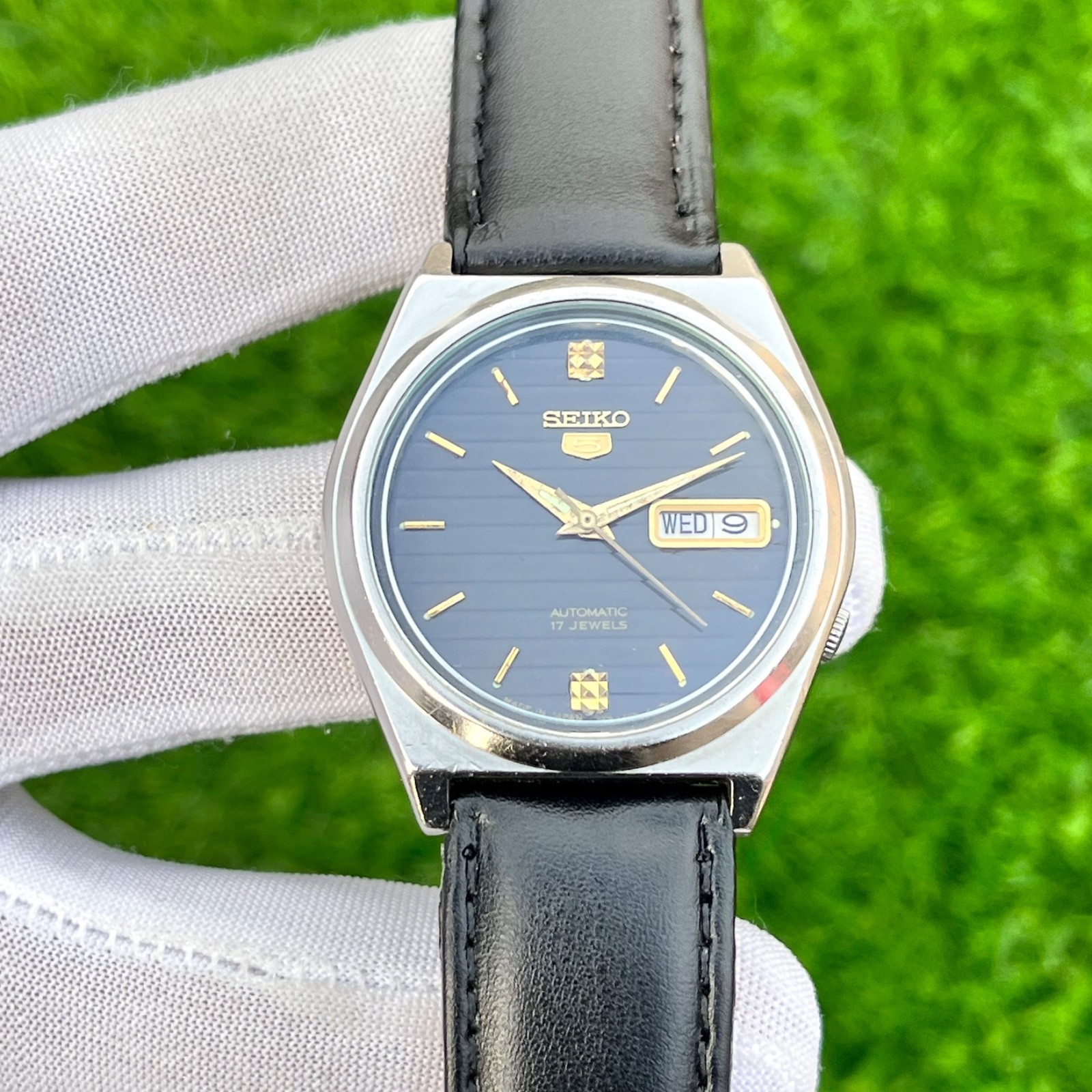 Vintage Seiko 5 Dress Formal Automatic Japan Made Men’s Watch 7009-876J