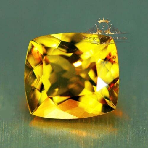 Natural 16.50 Ct Bi – Color Changing Andalusite Certified Cushion Loose Gemstone