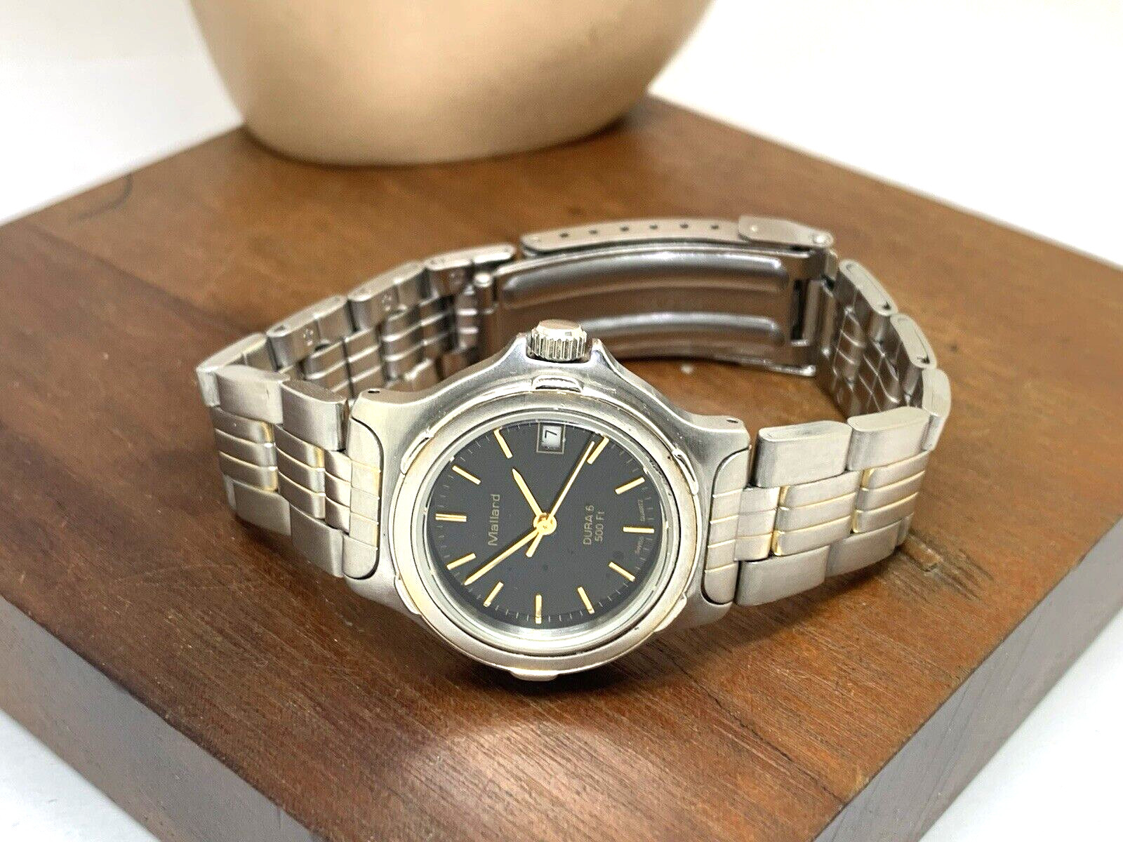 Jules Borel & Co Mallard Women’s Watch Dura 6 Swiss Quartz Two Tone Steel