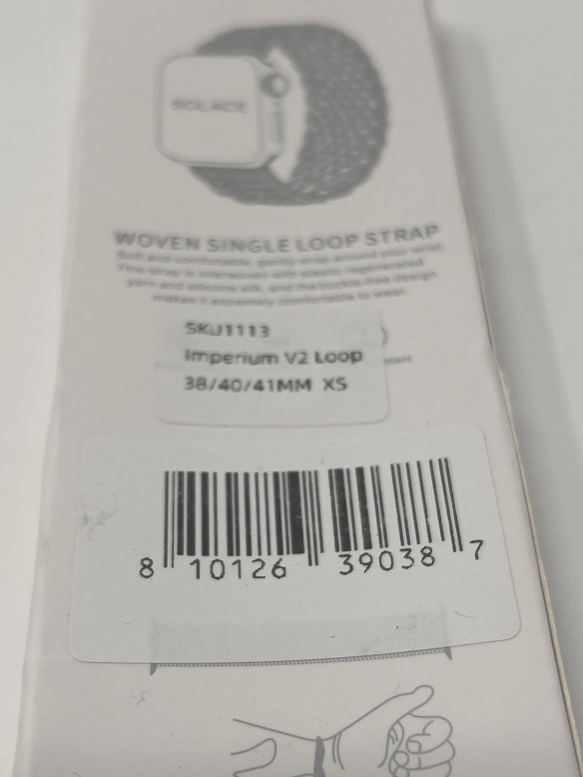 Solace Imperium V2 Loop Watch Band – 38/40/41 MM – SKU1113 – Pearl XS