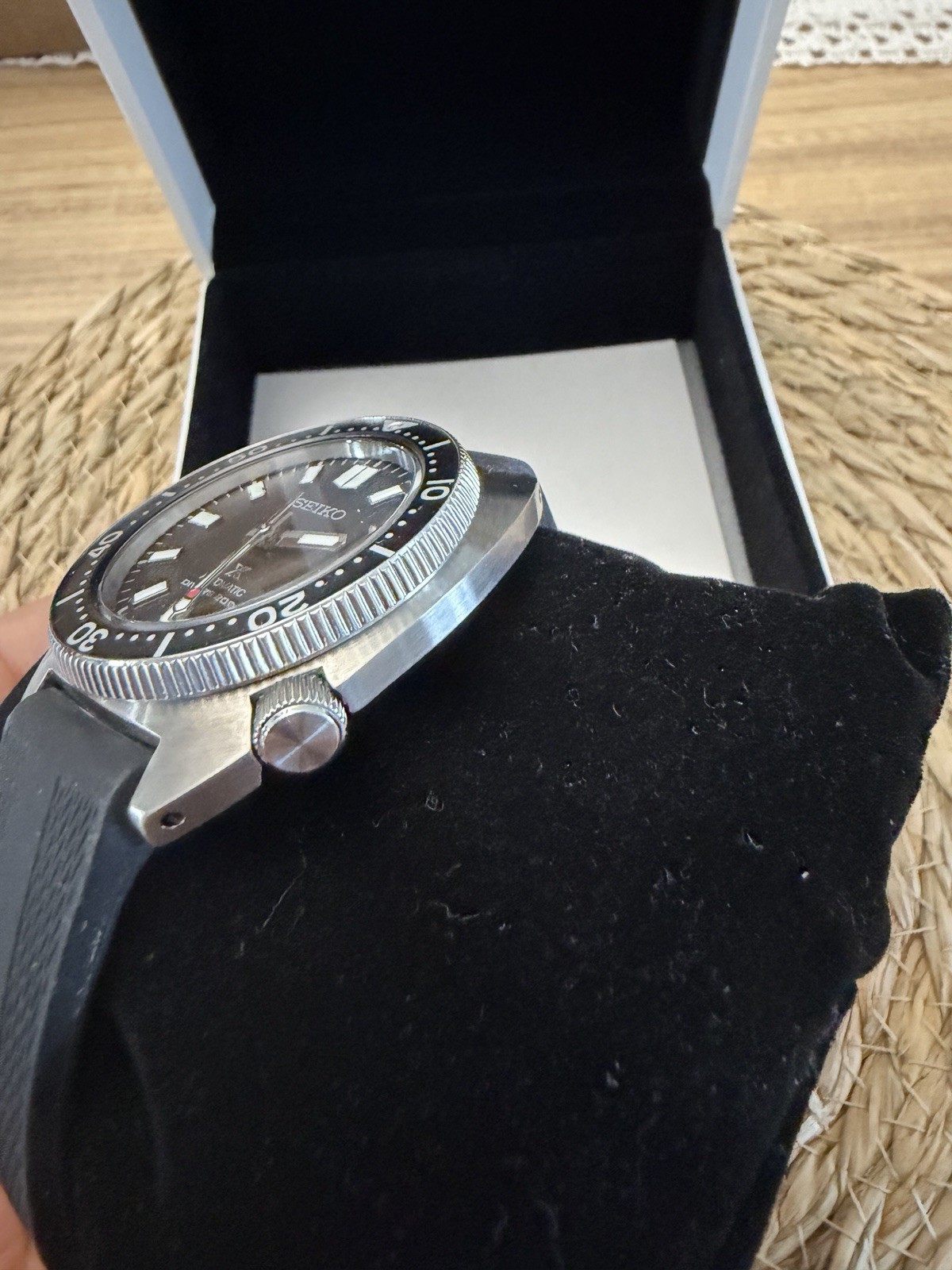 Seiko Prospex Men’s Black Watch – SPB317J1