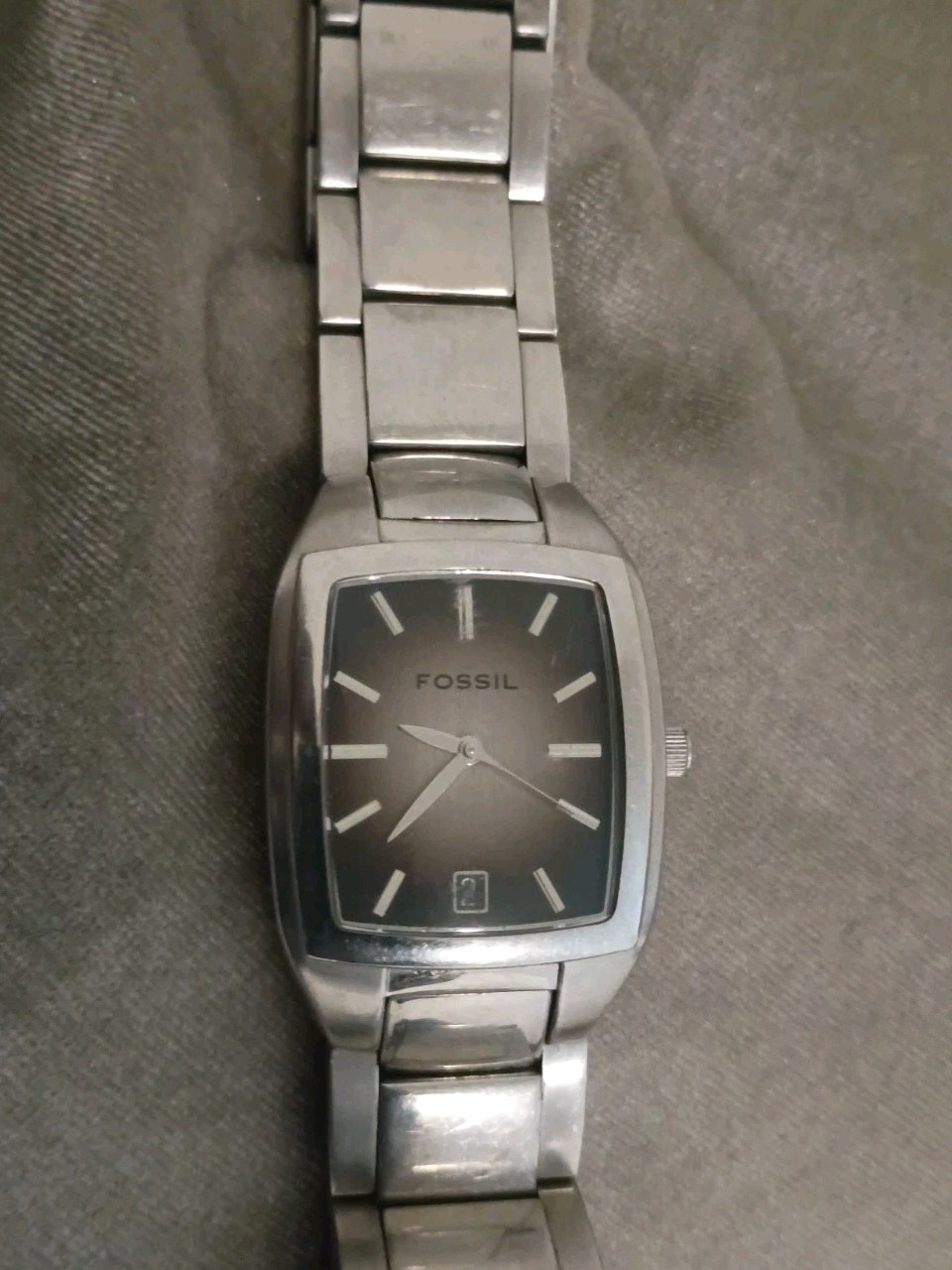 Fossil Arkitekt FS-2990 Stainless Steel Quartz Analog Mens Watch