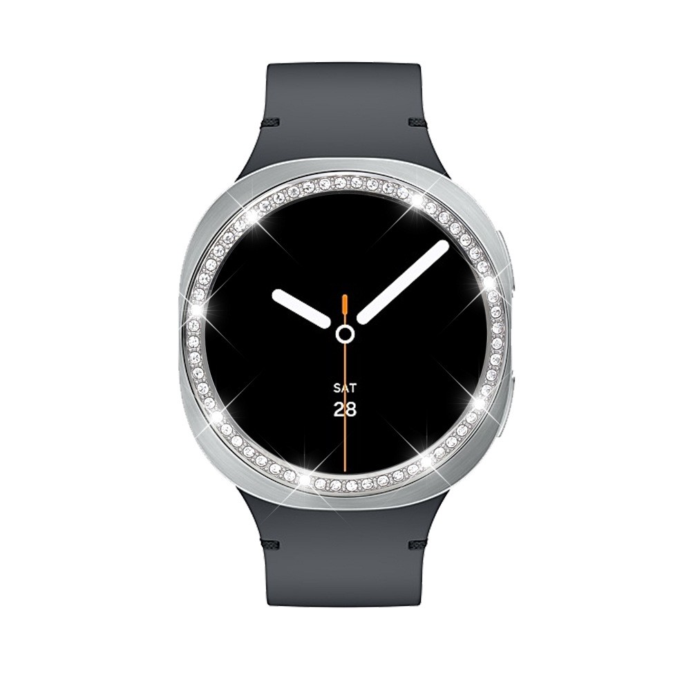 Metal Case Diamond Bezel Frame Cover For Samsung Galaxy Watch 8 7 6 5 4 40/44MM