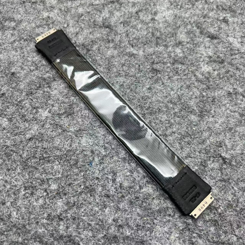 Fits Rich ard Mi lle RM67 01 02 S M L Size White Black Elastic Watch Strap