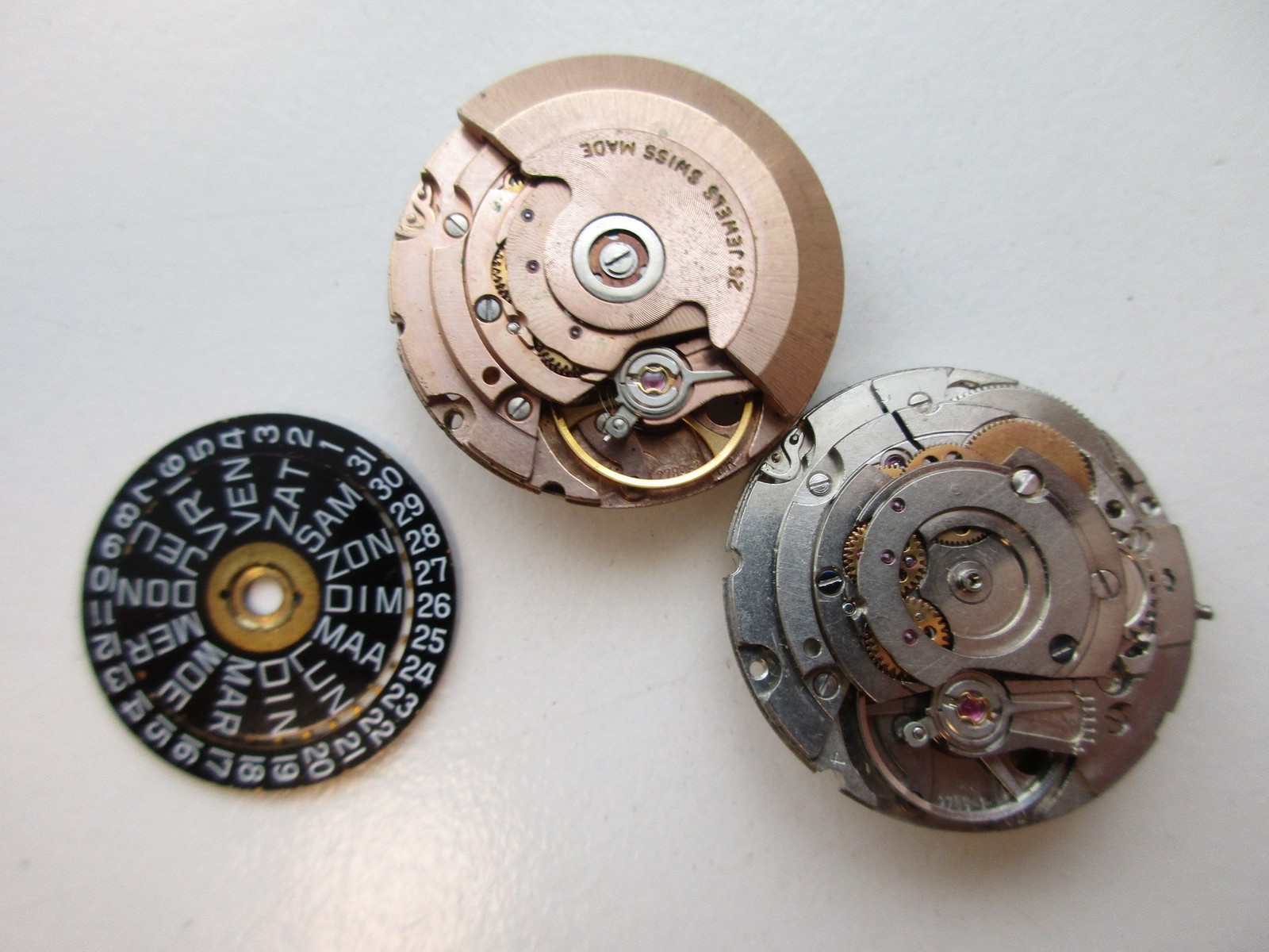 ETA cal. 2789-1 Swiss automatic watch movements – for parts