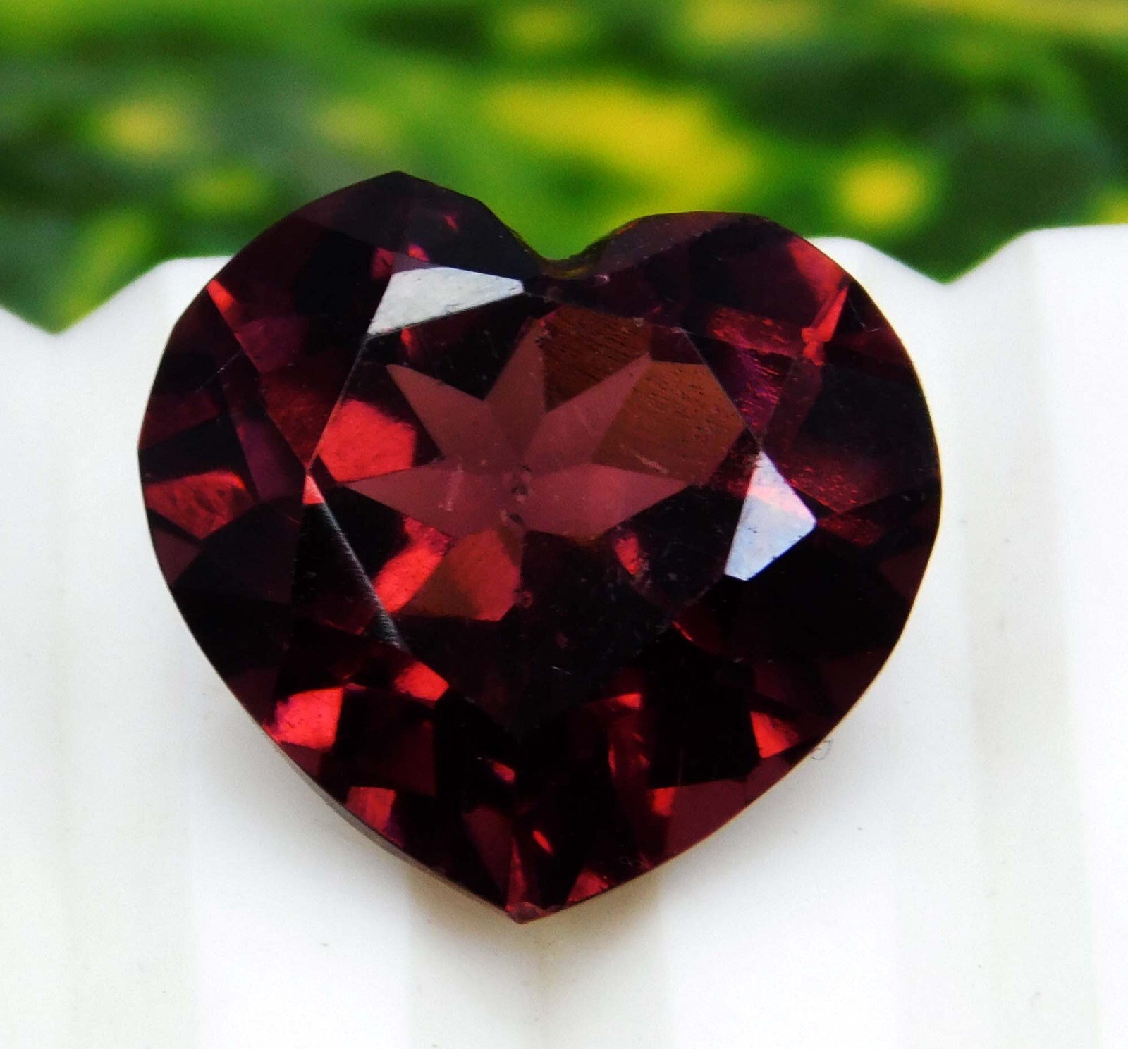 10.40 Ct Natural Ceylon Brown Sapphire Heart Cut CERTIFIED Loose Gemstone