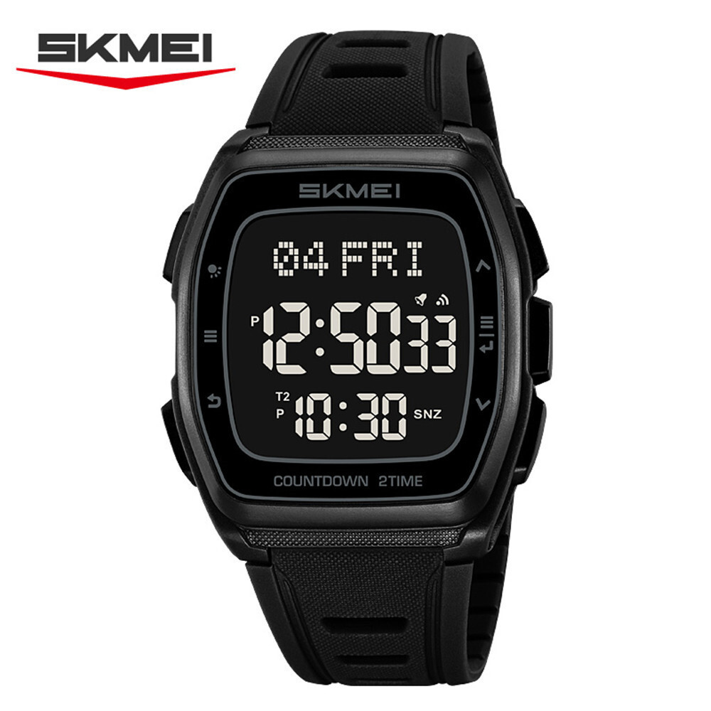 SKMEI Men Watch Countdown Stopwatch Fashion Boys Digital Wristwatch Sport Watch