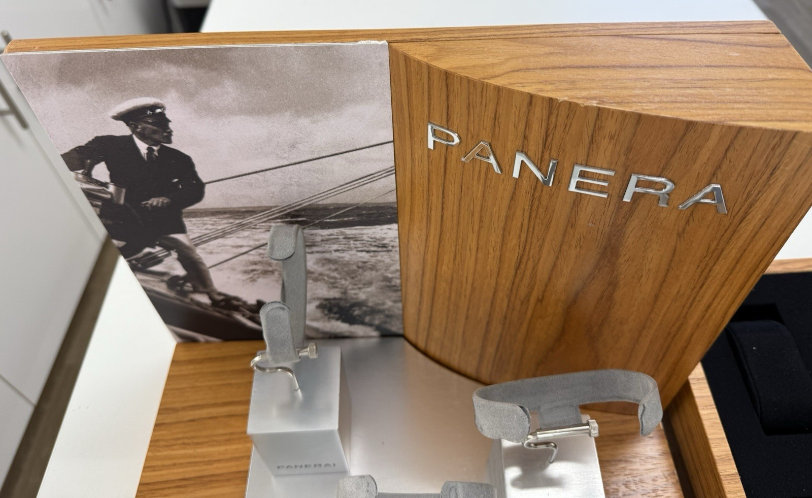 Panerai Authorized Dealer Watch Display Set As Pictured Great Condition!