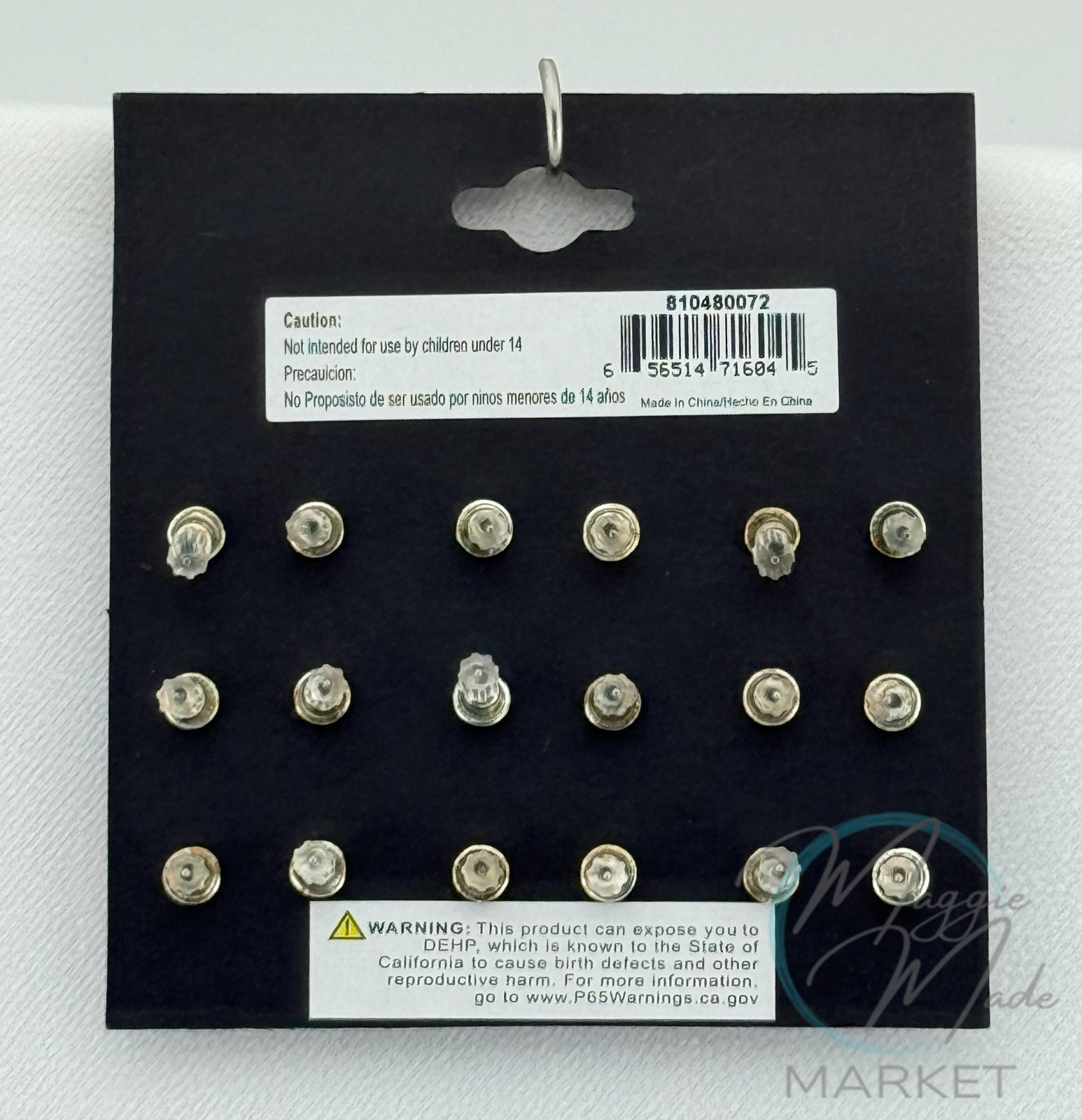 New Juliet Hypoallergenic Earrings Set – 9 Pairs Pearl & Crystal Stud Jewelry