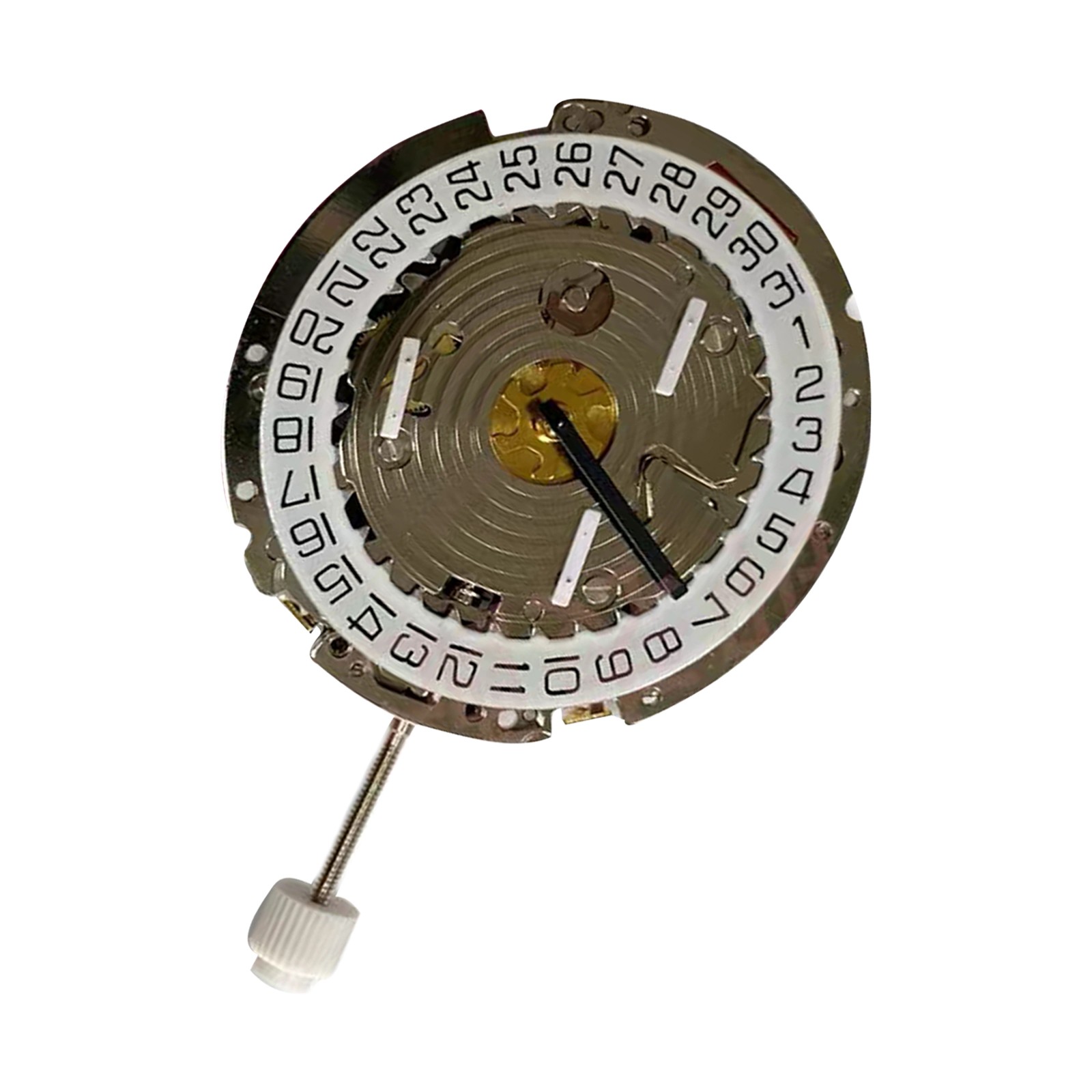 Replacement 6-Hand Calendar @ 4 Quartz Watch Movement Parts For ISA 8171