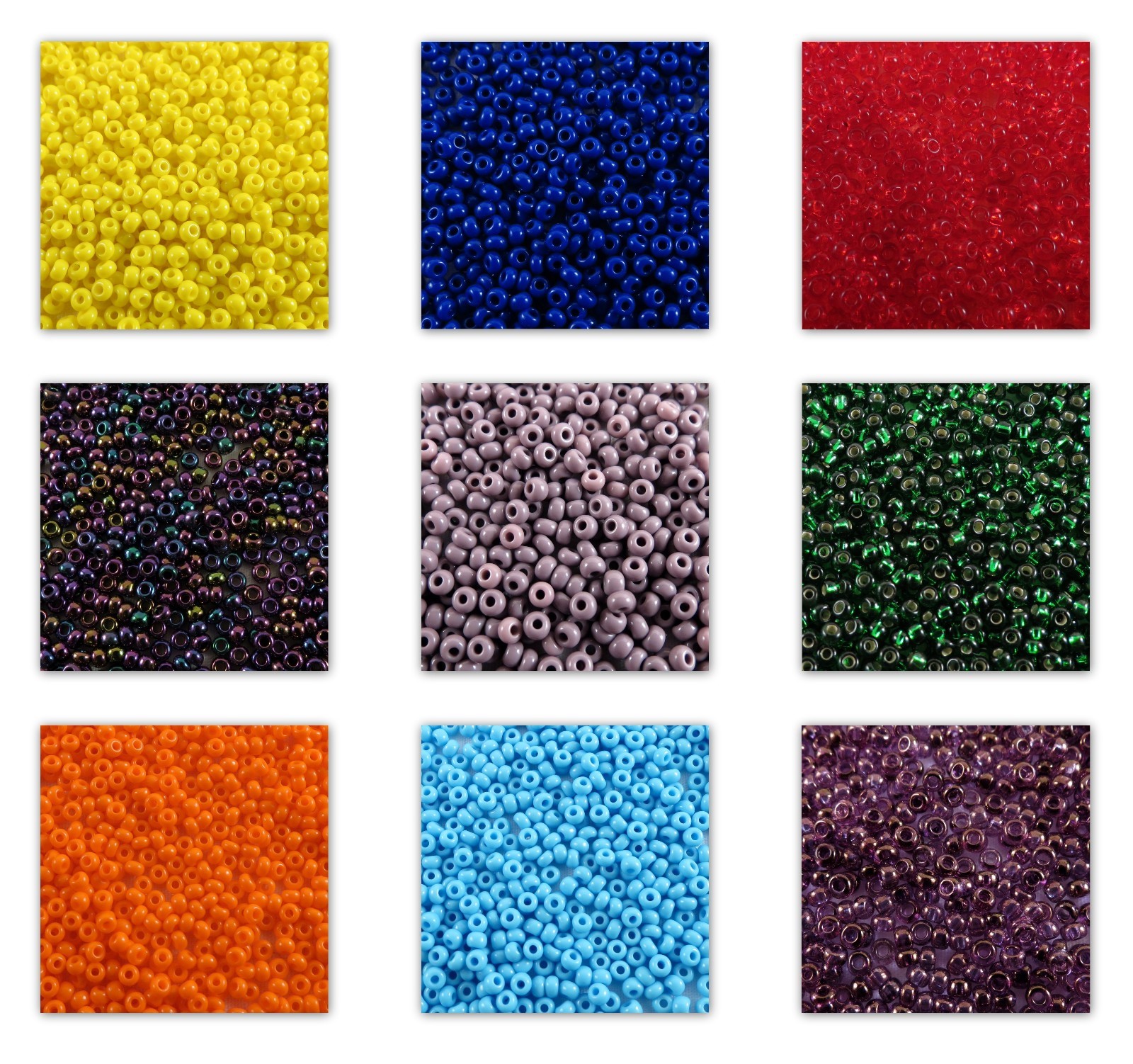 6/0 Preciosa Round Czech Rocailles Loose Seed Beads 20 gram (1 of 3)