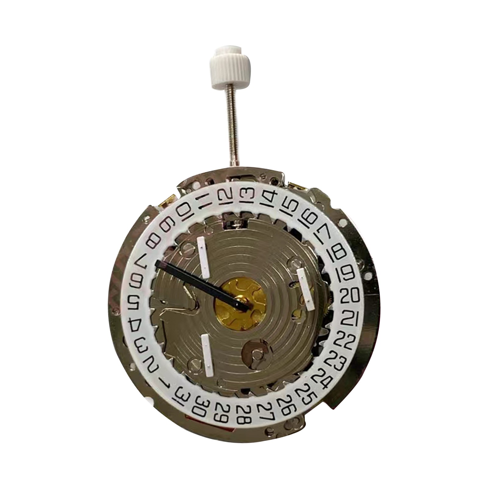 Replacement 6-Hand Calendar @ 4 Quartz Watch Movement Parts For ISA 8171