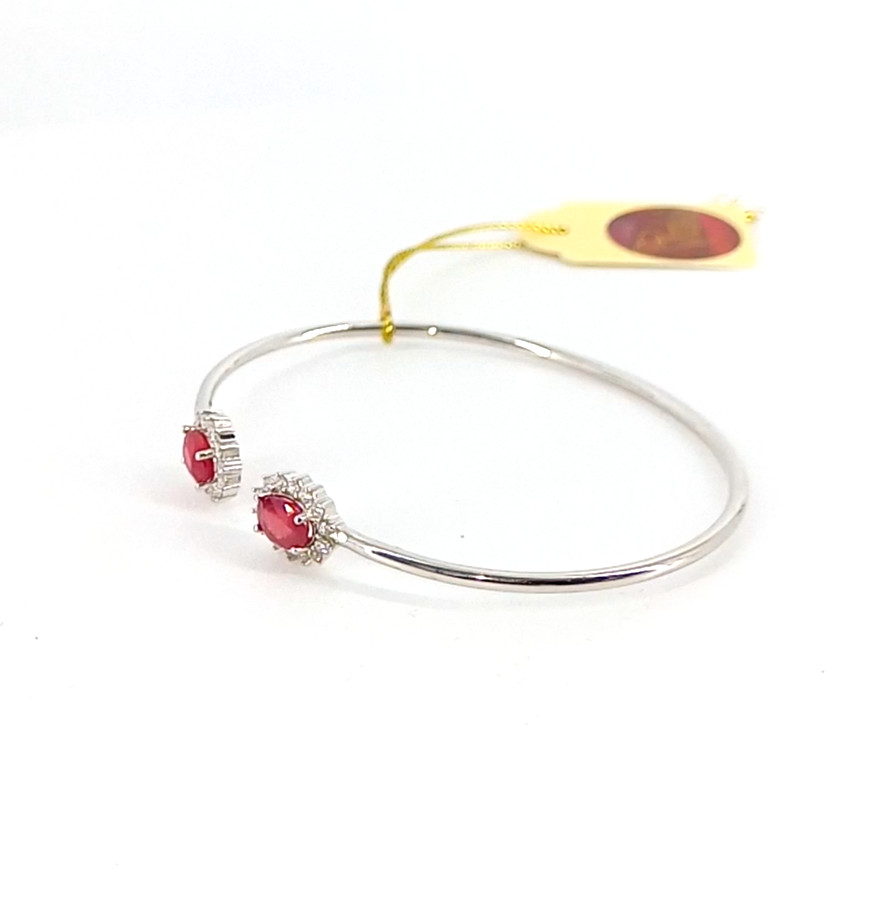 🔥🔥🔥Exclusive RUBY Bracelet in Silver & White Gold🔥🔥🔥
