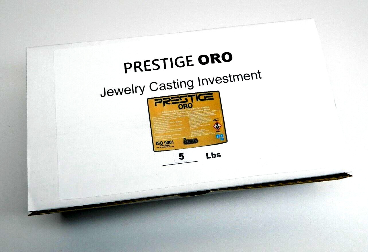 Jewelry Casting Powder Investment Jewelry Making Gold & Silver 5Lbs Prestige ORO