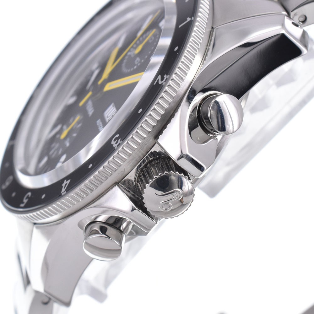 with paper YEMA Navy Graph YNAV22CH.EN-AMS black Dial Automatic Men’s M#148581