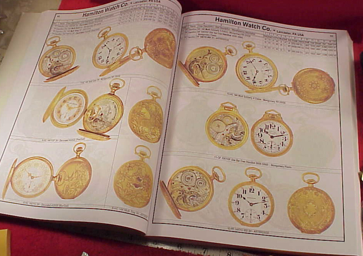 BEGINNING TO END BOOK VINTAGE AMERICAN POCKET WATCHES ROY EHRHARDT 469 pages