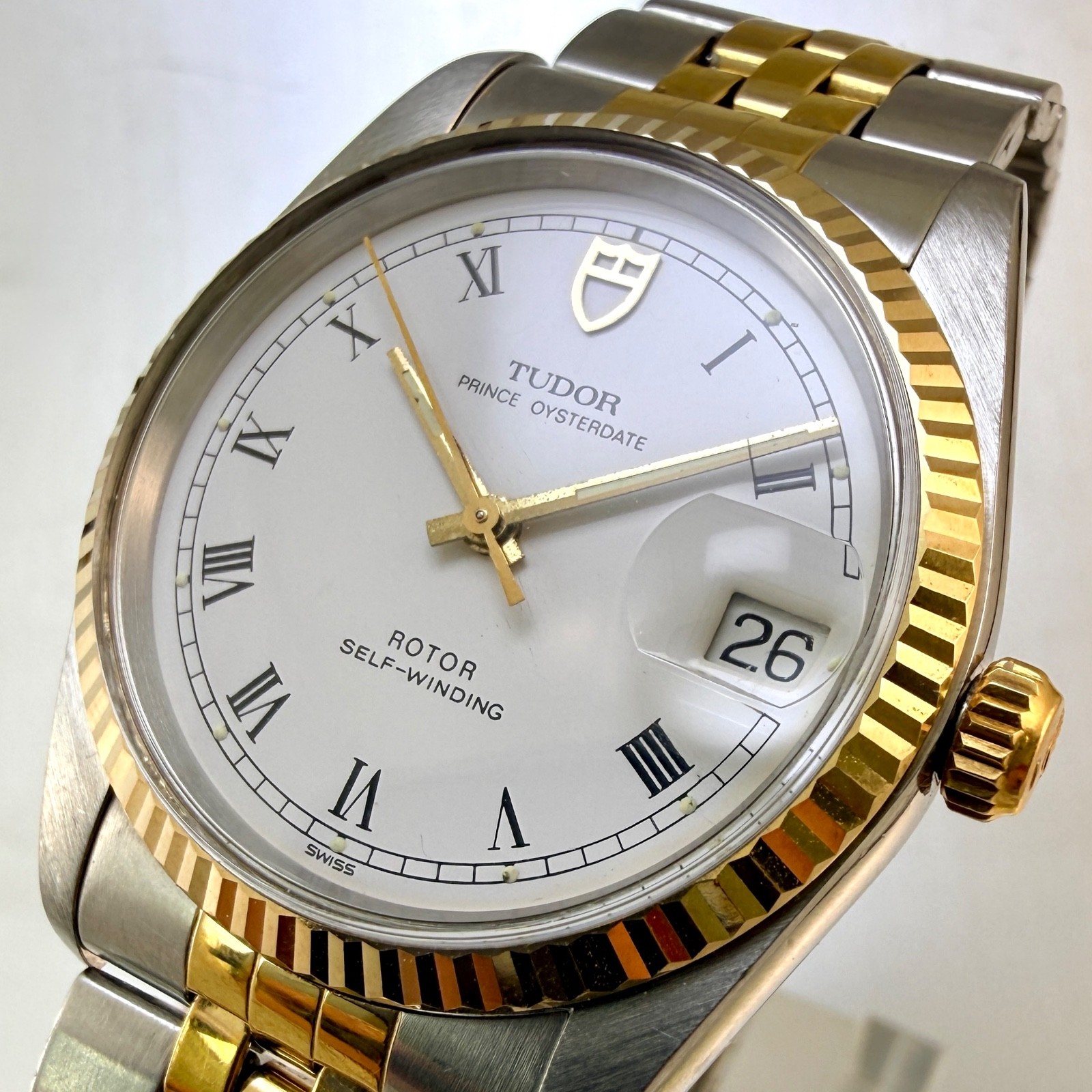Tudor Prince Oysterdate Two-tone 74033