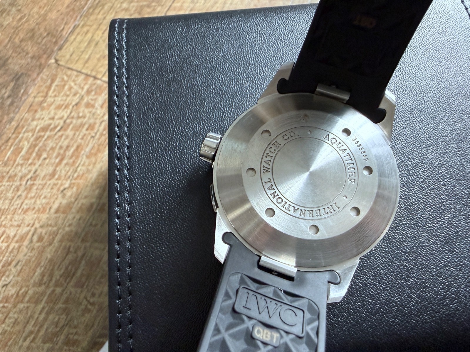 IWC Aquatimer IW356805 44mmSS White Dial Rubber Strap Automatic Date Watch