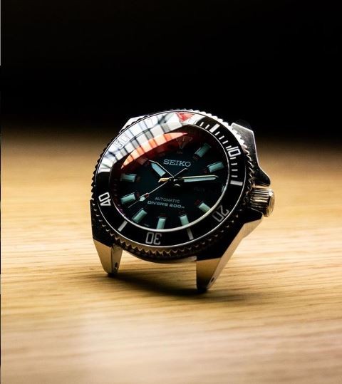 SKX007/SRPD Samurai Conversion Watch Case – CT708 Polished/Brushed