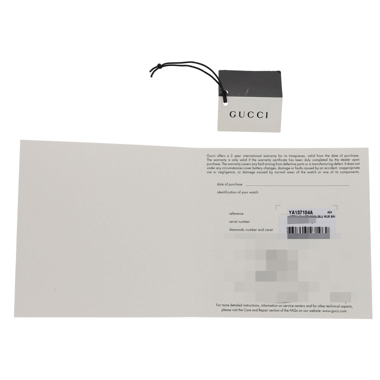 GUCCI YA137104A sink blue Dial Quartz Stainless Steel Rubber Men’s