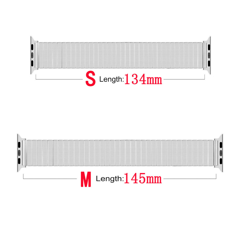 Premium Stainless Steel Elasticated Watch Band for Apple Iwatch 38/40/42/44/49mm