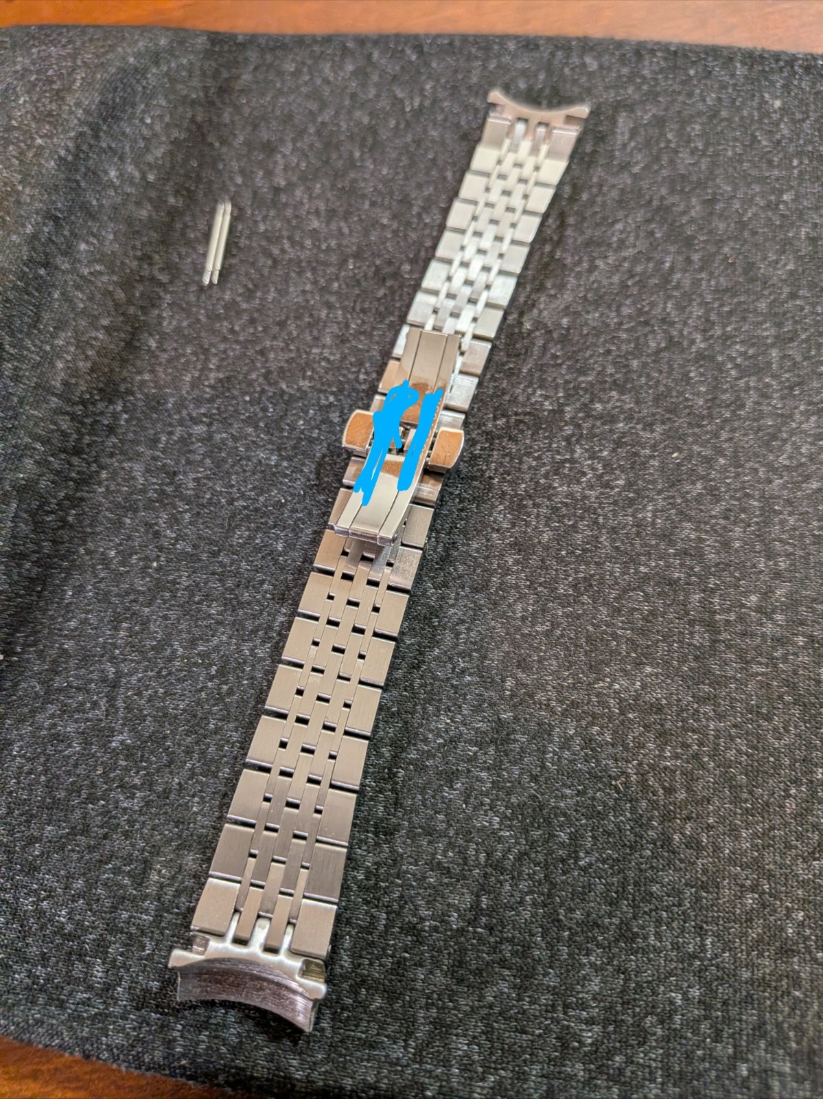 Aftermarket Longines 16mm Metal Strap For Longines Master Collection Models L2