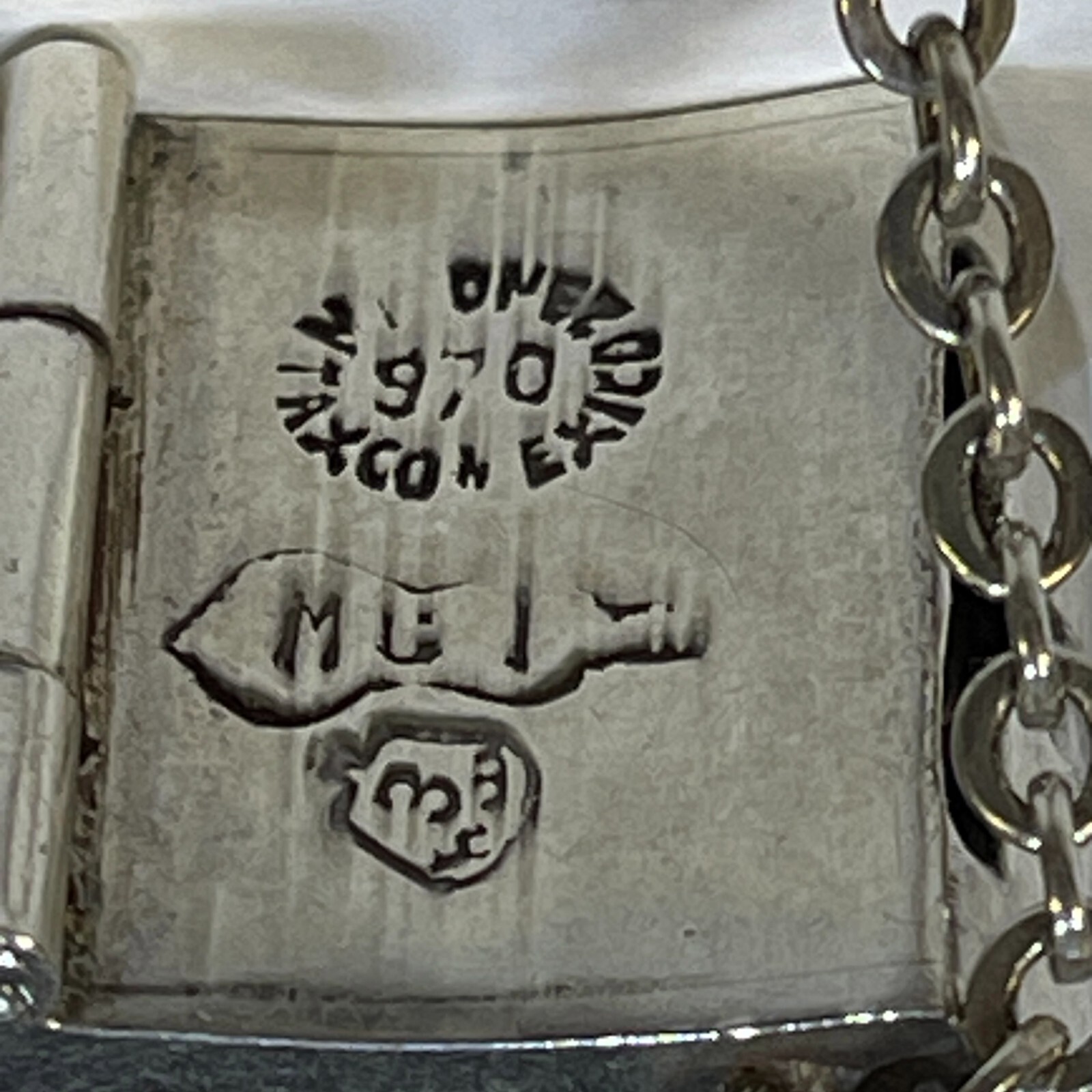Vintage Sterling Antonio Pineda Style Thumbprint Bracelet – (Eagle 3 Taxco)