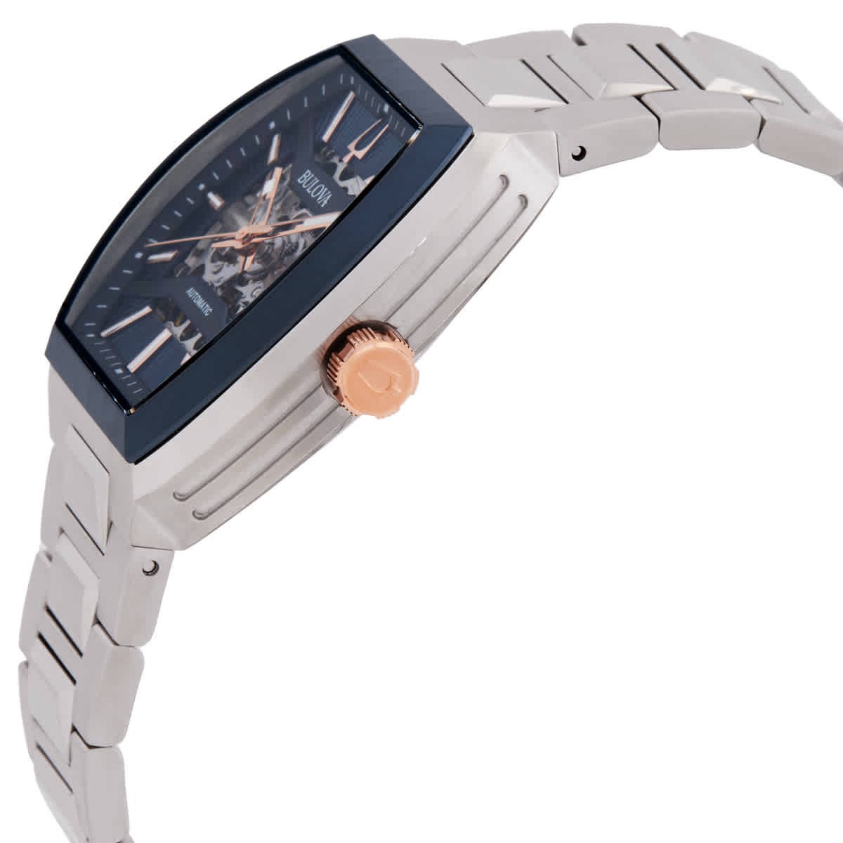 Bulova Maquina Automatic Blue Dial Men’s Watch 98A319