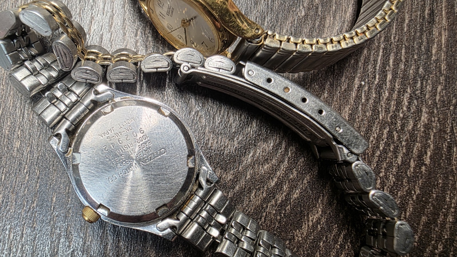 Lot Of 10 Womens Untested Citizen Seiko Klein Watch Gold Stainless Steel Brass