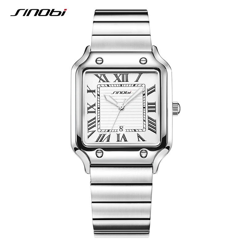 SINOBI Casual Design Men’s Quartz Watches Santos De Style