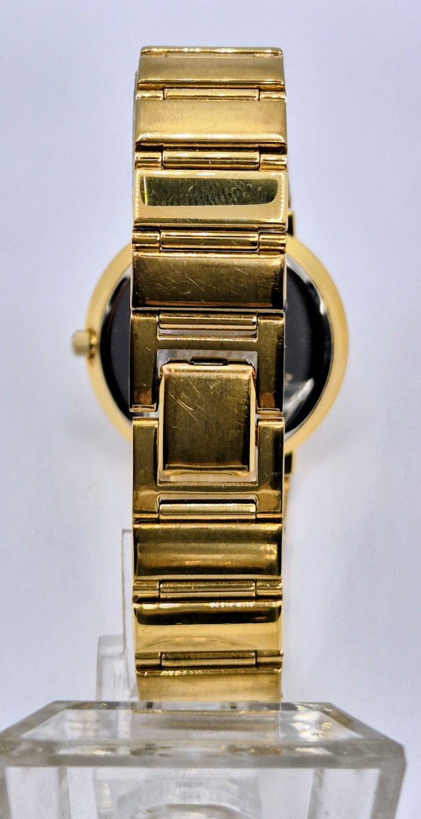 Women’s Pulsar All Stainless Steel Champagne Dial Gold Tone Date Quartz Watch