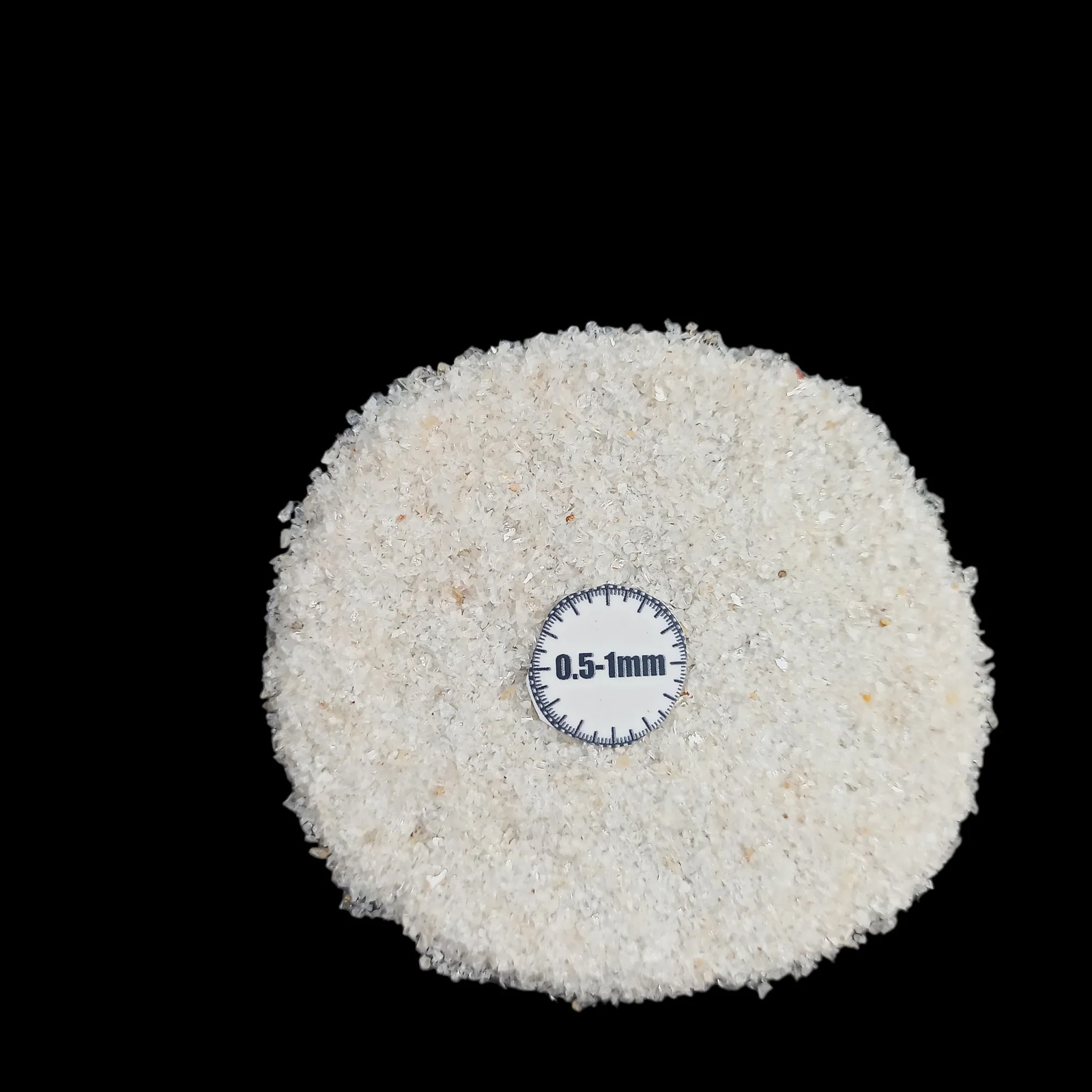 White Topaz 0.5-1mm Stone Granules for Resin Jewelry Decor