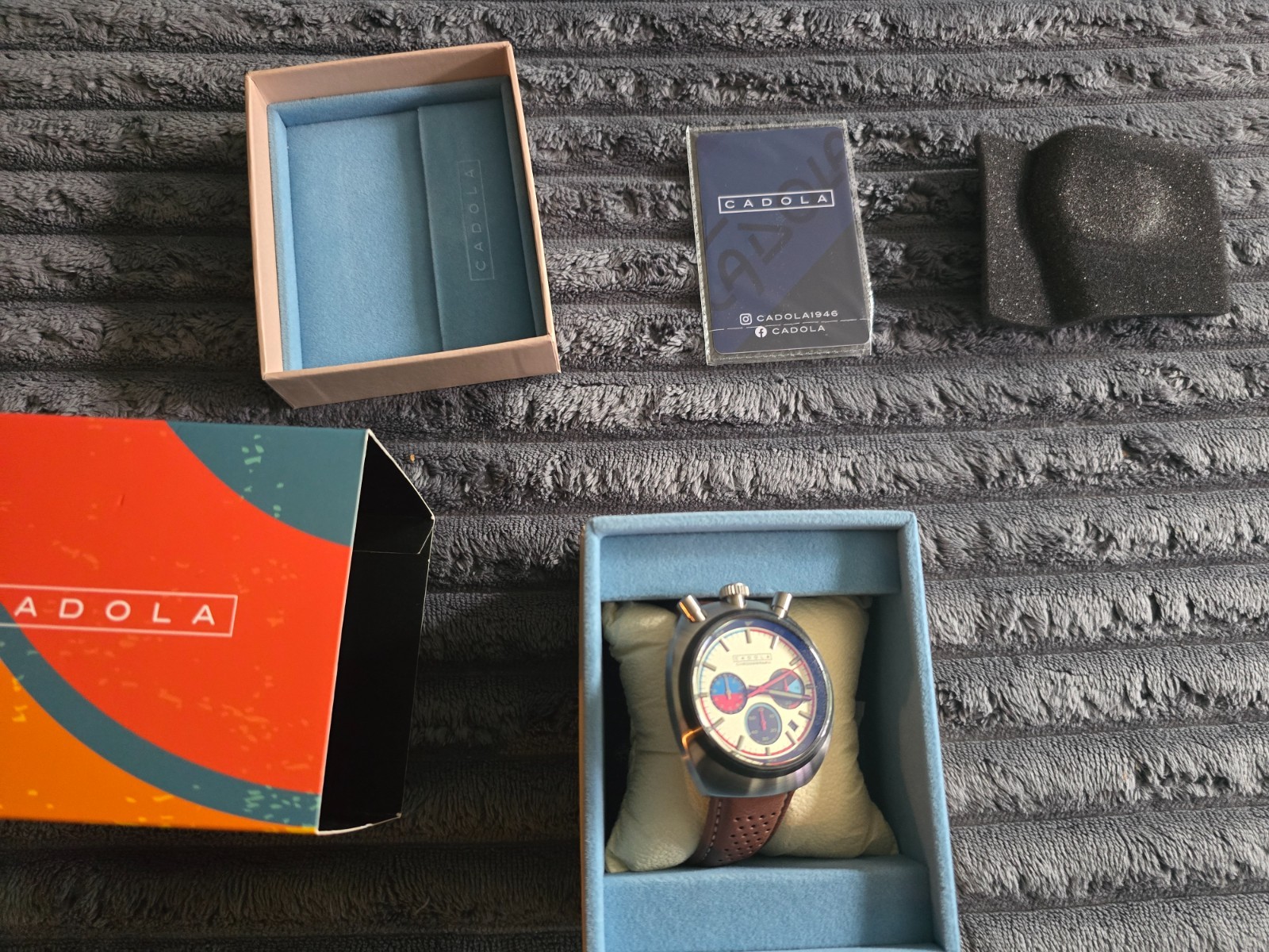 Cadola Men’s 42mm Testa Di Toro Chronograph 917k Limited Edition CD-1058-04