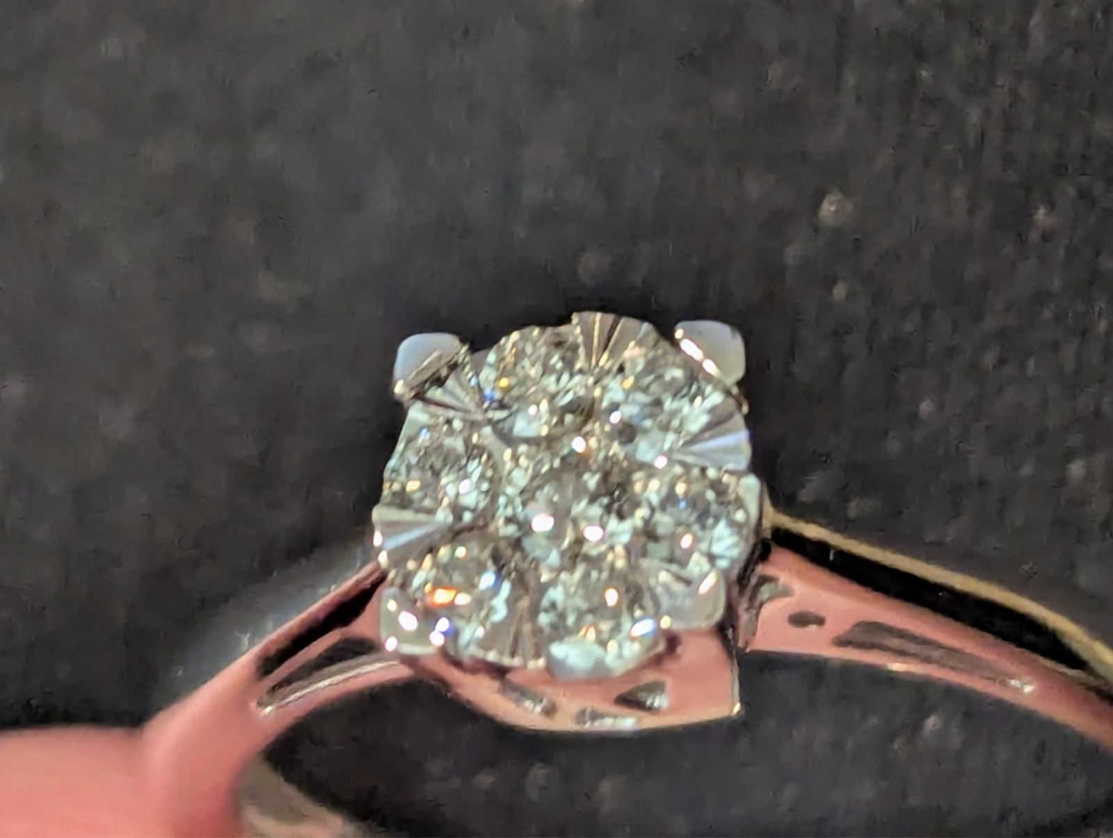 Women’s 0.23 CT. T.W. Diamond Ring 14K White Gold size 7
