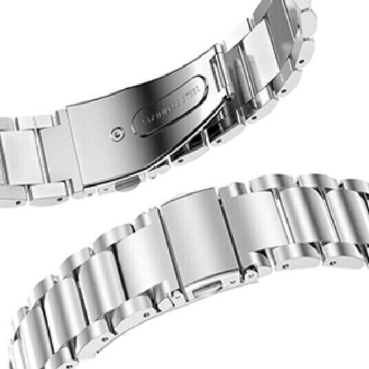 24mm Stainless Steel Band+2X Brushed Adapters For Citizen BJ8050-08E Promaster