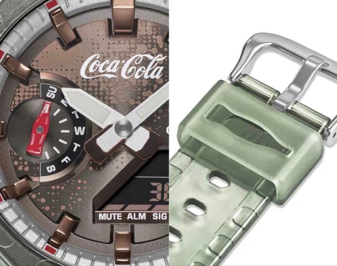 Casio G-Shock GA-2100CC-3AJR Authentic Used Coca-Cola 140th Limited Model