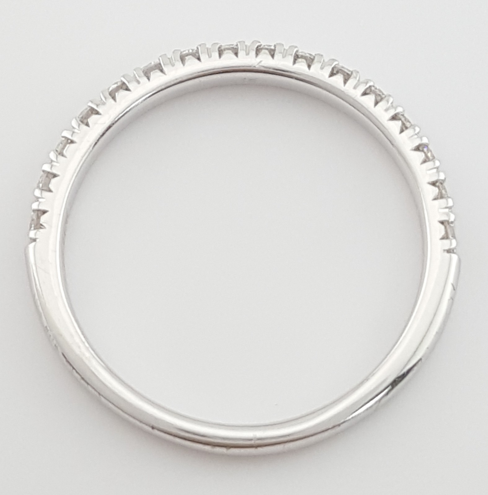 Simon G Round Diamond Wedding Band MR1811 18k White Gold 0.27 ct Rt $2,200