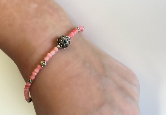 *NEW* Rose Agate Traditional Croatian Handmade Bracelet