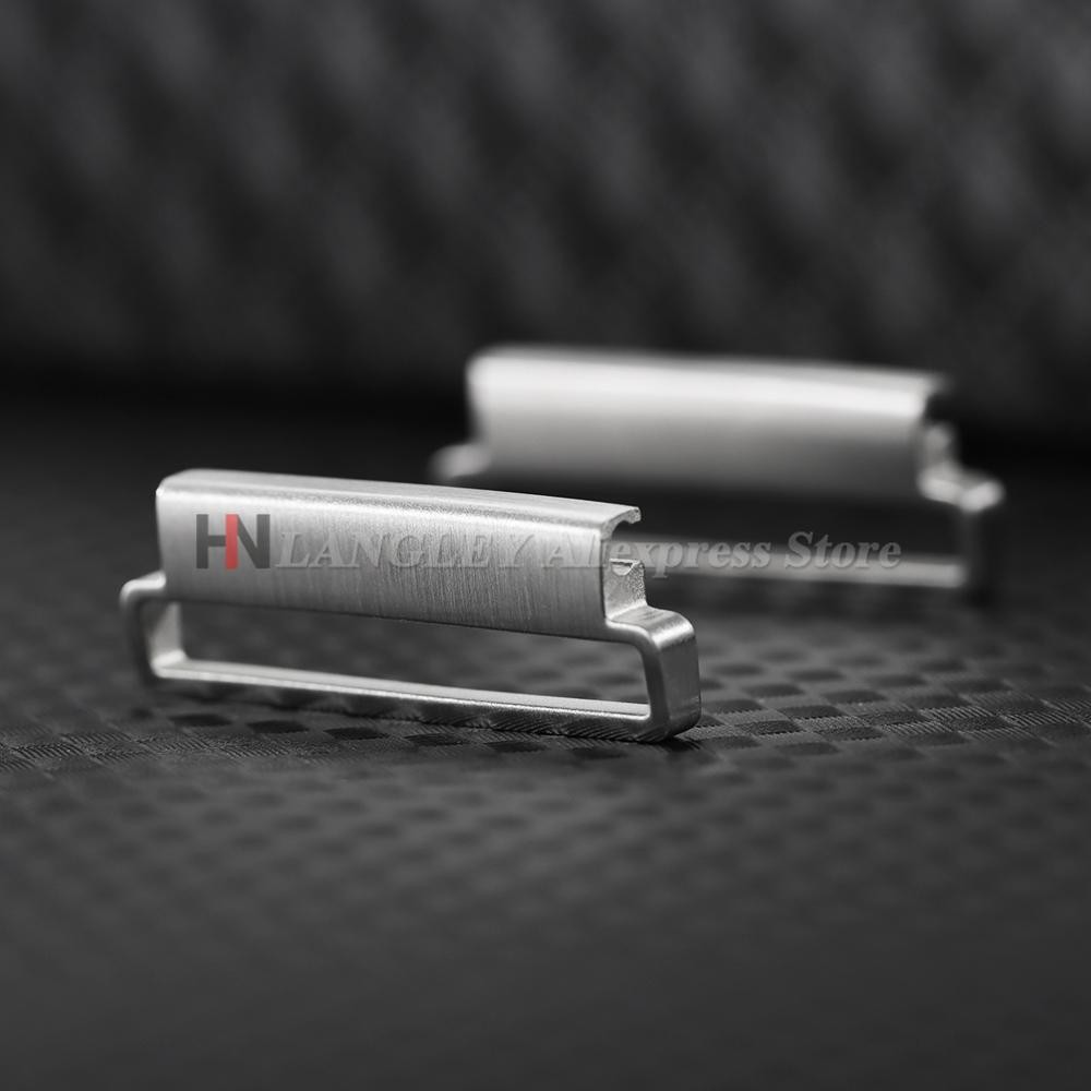 2pcs 20mm To 22mm 22mm To 24mm Quick Release Steel Watch Connector Adapter