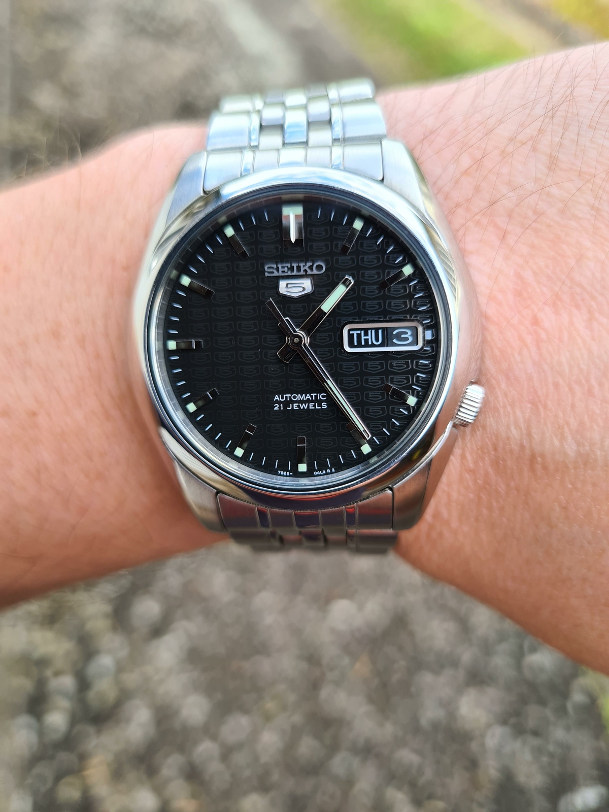 Seiko 5 Automatic 21 Jewels SNK361K1 + Worldwide warranty US*4