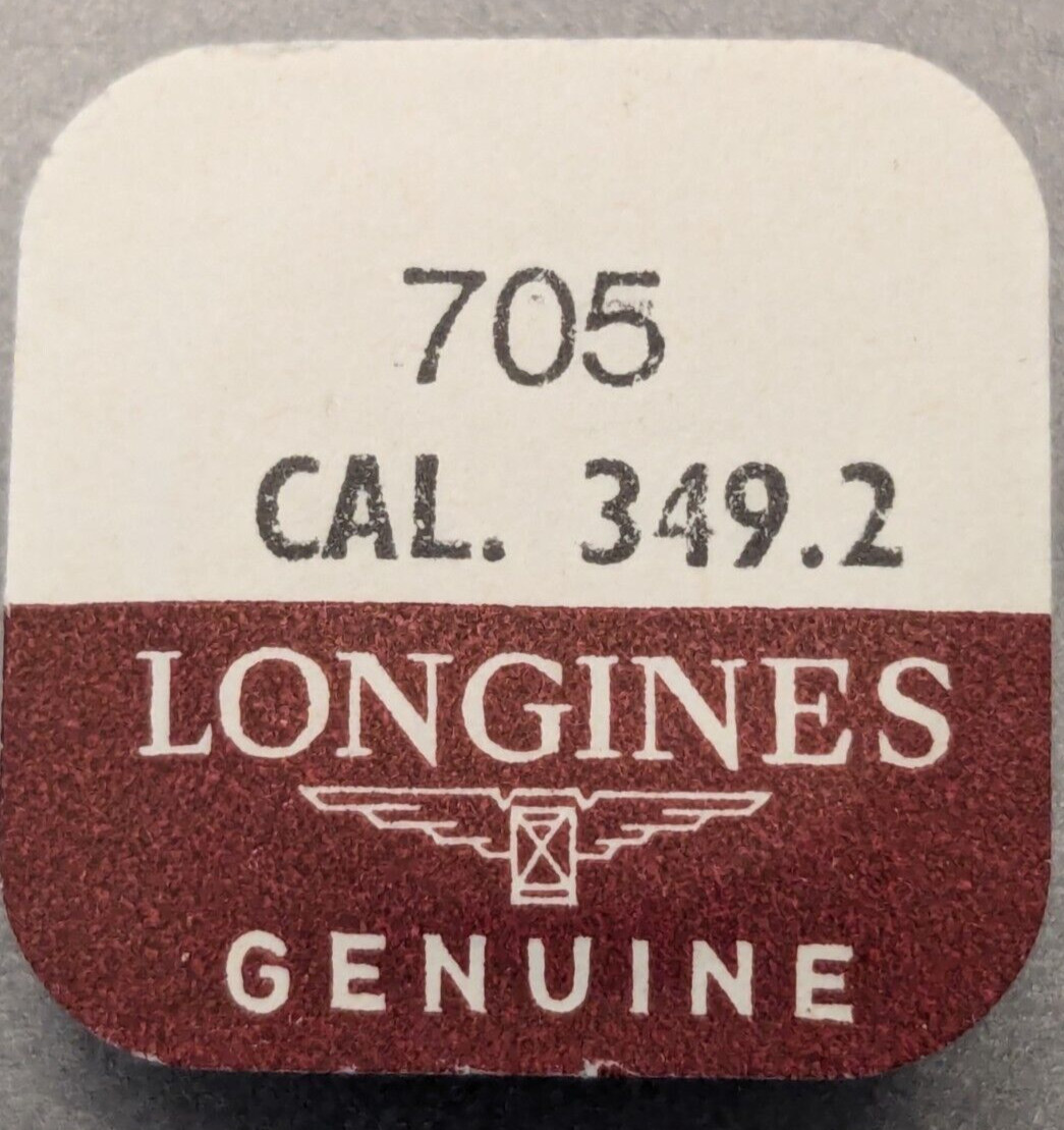 NEW Genuine Longines Cal. 349.2 Escape Wheel Part# 705 – Sealed Blister Pack