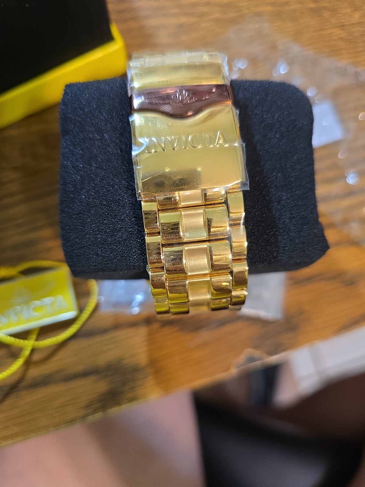 New Invicta Reserve Bolt Zeus 38208 Gold Label 1.31ctw 50mm Swiss Ronda 5040D